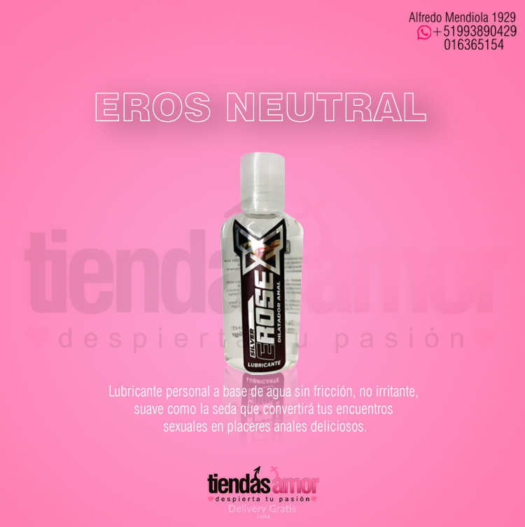 LUBRICANTE ANAL A BASE DE AGUA EROSEX NEUTRO